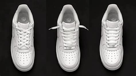 nike schuhe binden|4 Cool Ways How to Lace Nike Air Force 1 Nike Air Force 1 Lacing.